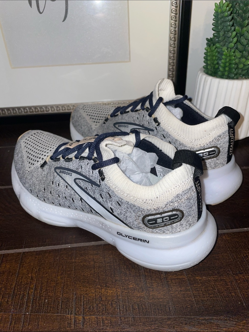 Brooks GTS Glycerin Stealthfit 20 Women's Running Sneakers Size 6 - Picture 8 of 16